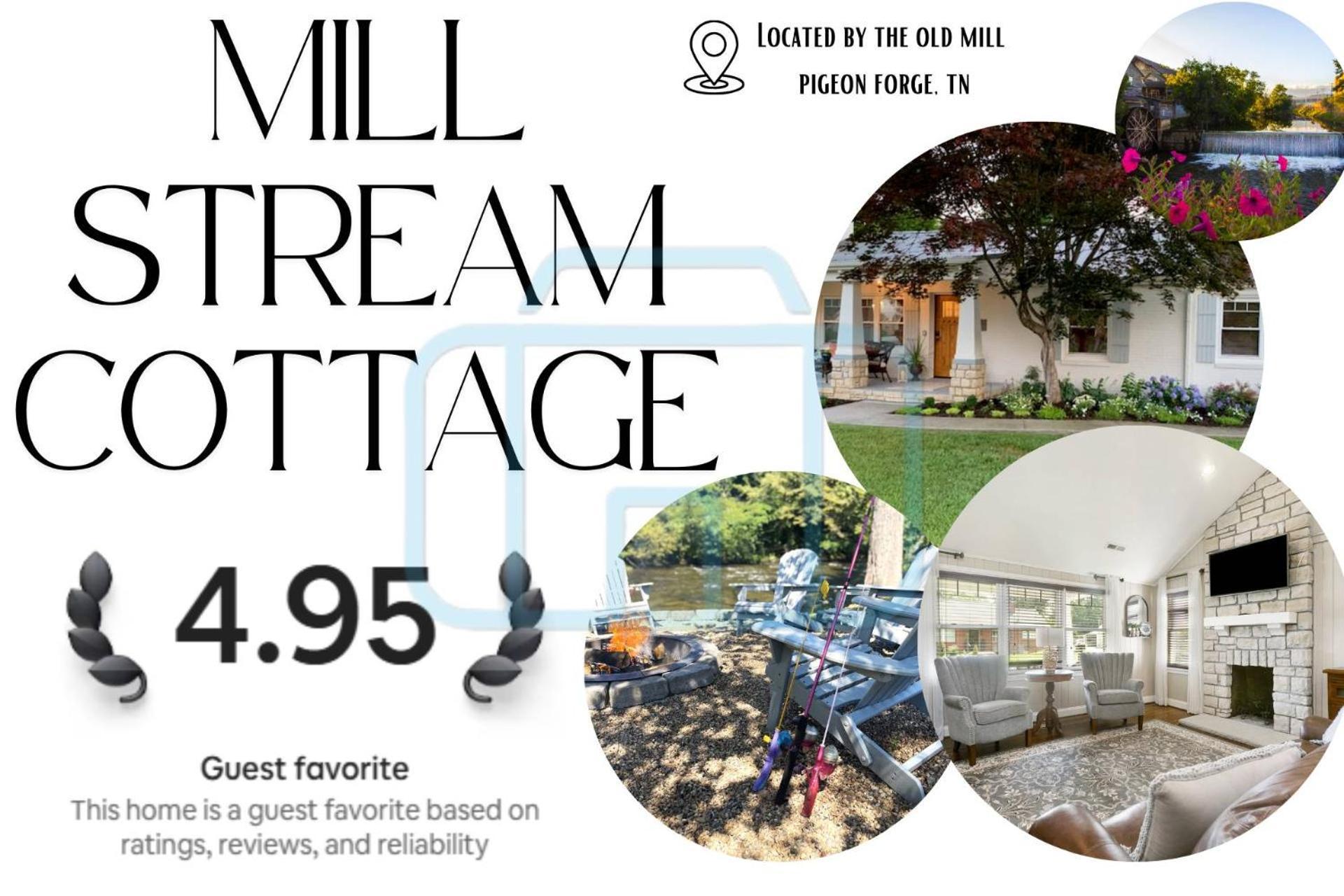 Mill Stream Cottage Pigeon Forge Eksteriør billede